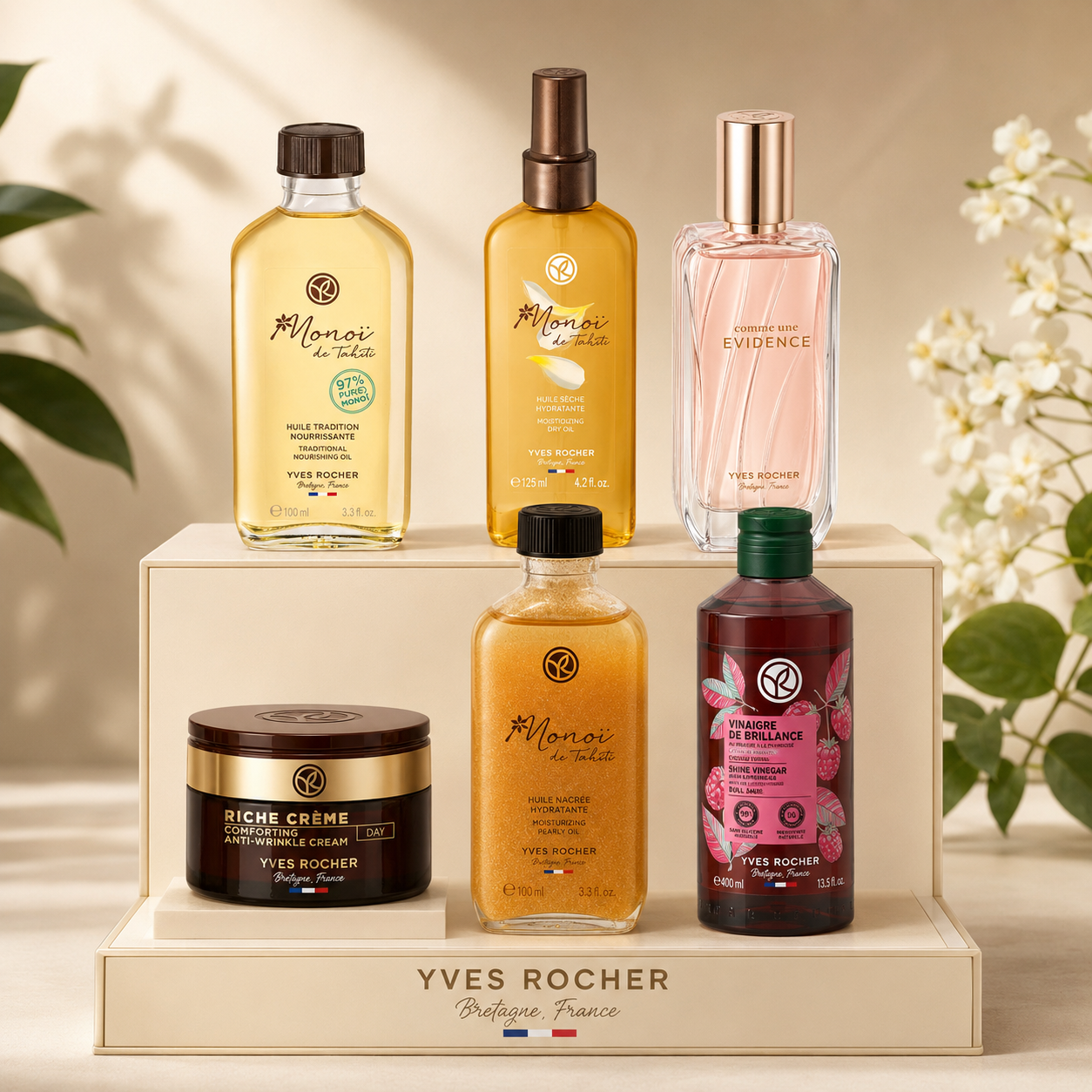 The Yves Rocher edit carried by Pétale